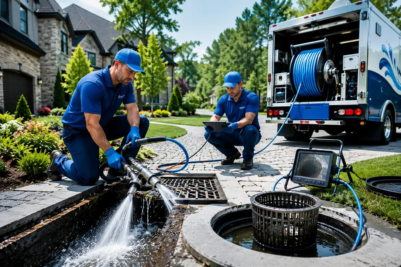 Local outdoor drain cleaning professionals in Allenwood, PA